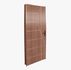 KIT PORTA MODELO CLM02 COM BATENTE AÇO MOGNO DIREITA 210X60