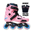 Patins Inline Freestyle Revolt Rosa Abec 9 Traxart