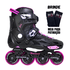 Patins Inline Freestyle Traxart Dynamix Rosa Urban