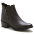 Bota Botinha Feminina Beauty Cano Curto Ziper