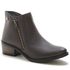 Bota Botinha Feminina Beauty Cano Curto Ziper