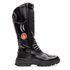 Bota Longa Coturno Unisex Bombeiro Civil 100% Couro com CA