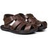 Sandália Papete Masculina De Couro Chocolate