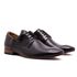 Sapato Social Masculino Derby Sola Couro Preto