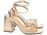 Sandália Feminina - 104B Ouro Light