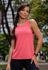 Regata Fitness Frelith com Decote nas Costas - CORAL