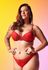 Conjunto Frelith com Bojo e Detalhe de Renda - VERMELHO