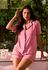 Pijama Verão Alfaiataria Frelith com Botões e Filetes - ROSA