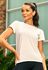 T-shirt Fitness Atena Frelith - BRANCO
