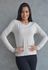 Blusa Frelith Manga Longa Lisa - AREIA