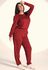 Conjunto Frelith com detalhe em Viés - VERMELHO