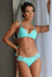 Conjunto Liso e Renda Frelith em Microfibra - VERDE CLARO