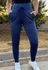 Calça Jogger Atlanta Ilhós em Microfibra - AZUL MARINHO