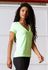 T-Shirt Frelith Gola V Fitness Walk Stretch - VERDE LIMA