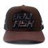 Boné Bad Fish Esporte Pesca Bordado Marrom