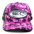 Boné Bad Fish Esporte Pesca Bordado Rosa e Preto