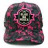 Boné Bad Fish Esporte Pesca Bordado Rosa Elas na Pesca