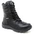 Coturno Militar Unissex Fulgore C/ Zíper Bota Tático Motociclista Cano Médio Preto