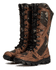 Bota Coturno Militar Fulgore Caça e Pesca Café