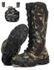 Kit Bota Coturno Militar Cano Alto Fulgore Caça e Pesca + Capa Molinete