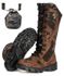 Kit Bota Coturno Militar Cano Alto Fulgore Caça e Pesca + Capa Molinete