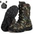 Kit Bota Coturno Militar Cano Medio Fulgore Caça e Pesca + Capa Molinete 