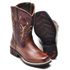 Bota Masculina Infantil Texana Country Couro