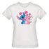 Babylook Branca Warmout Feminina Estampada Stitch Angel