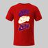 Camiseta Vermelha Nike Estampada