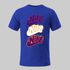 Camiseta Azul Nike Estampada