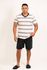 Pijama Masculino Carlos Branco/Preto 100% algodão
