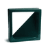 Cobogó Veneziana Simples - Verde Petróleo - 25x25 cm