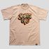 Camiseta GRAFFITI COM CAFÉ - Bege