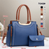 Bolsa Luci - Azul - Acompanha carteira 