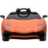 Carrinho Elétrico Lamborghini Aventador Laranja 12v