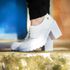 Sapato Scarpin Oxford Stéfani Branco