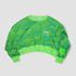 BLUSA MOLETOM CAMUFLADA ARMY SUX OVERSIZED CROPPED VERDE