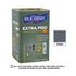 EUCATEX EXTRA PISO ACRI PRE FOSCO CINZA 18L