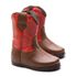 Bota Texana Baby Florence Doce de Leite/Napa Vermelho 