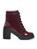 Coturno Ivy Feminino Verniz Marsala