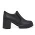Sapato Feminino Vintage Salto Alto Grosso Preto
