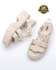 SANDÁLIA MELISSA ELLA PLATFORM LEVE E MACIA ORIGINAL - BEGE