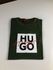 CAMISETA MC HUGO BOSS QUADRADO HUGO E CURSIVO 