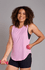 Regata Fitness Alongada Rosa Bebê