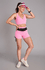 Conjunto Top e Shorts Vibration Rosa bebê