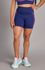 Shorts Fitness Level Up Azul e rosa 