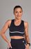 Top Fitness Level Up Preto e branco