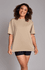 Camiseta Over Strong Marrom