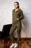 Conjunto Moletinho Passion Verde Militar