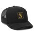 Boné Trucker Simprão Farm Sf Preto